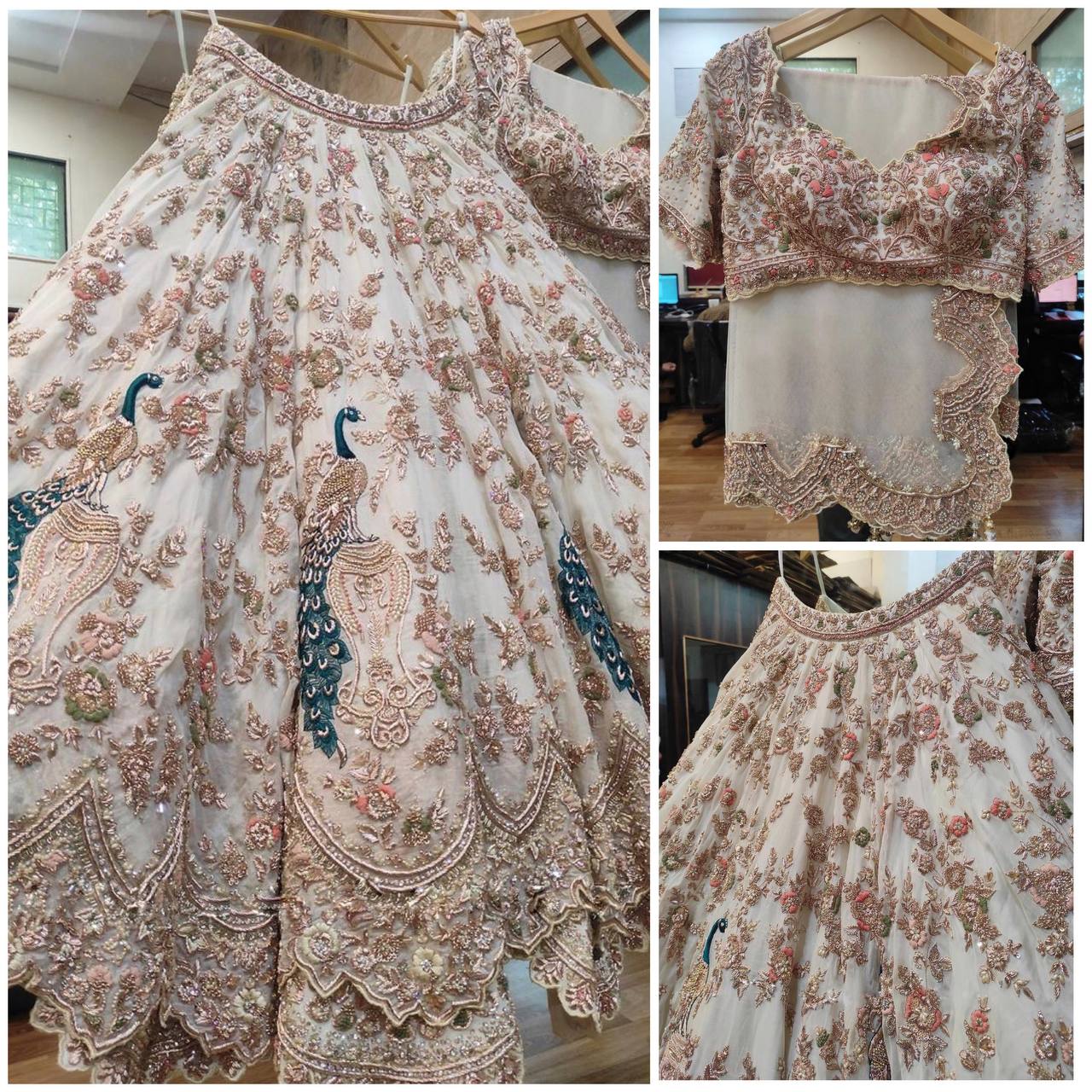 New Launching the 4 Meter Flare Fox Georgette Lehenga Adorned with Sequins Embroidery, Cancan and Canvas Patta