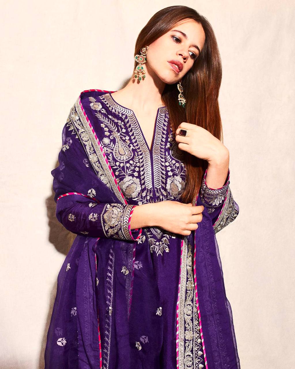 NEW LUNCHING DESIGNER DRESS Embroidery Sequence Work FullyStitched